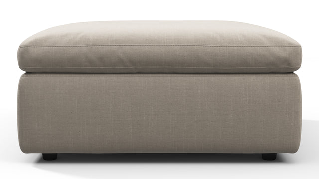 Sky - Sky Sofa Module, Ottoman, Beige Linen