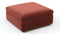 Sky - Sky Sofa Module, Ottoman, Cinnamon Velvet