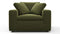 Sky - Sky Armchair, Spruce Luxe Velvet