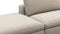 Sky - Sky Open End Sofa, Left, Beige Linen