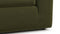 Sky - Sky Open End Sofa, Left, Spruce Luxe Velvet