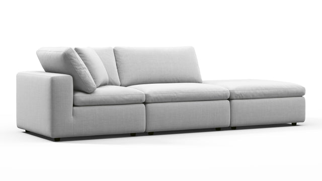 Sky - Sky Open End Sofa, Right, Dove Linen