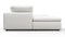 Sky - Sky Sectional Sofa, Double Chaise, White Linen