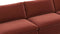 Sky - Sky Sectional Sofa, Eight Seater, Cinnamon Velvet