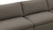 Sky - Sky Sectional Sofa, Eight Seater, Coffee Brushed Weave