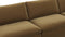 Sky - Sky Sectional Sofa, Eight Seater, Old Gold Velvet