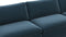 Sky - Sky Sectional Sofa, Eight Seater, Prussian Blue Luxe Velvet