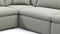 Sky - Sky Sectional Sofa, Five Seater, Right Corner, Soft Gray Brushed Weave