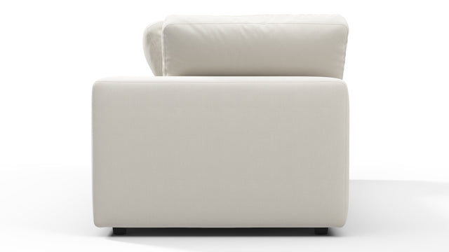 Sky - Sky Sectional Sofa, Three Seater, Oatmeal Brushed Weave