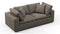 Sky - Sky Two Seater Sofa, Coffee Brushed Weave