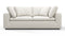 Sky - Sky Two Seater Sofa, Oatmeal Brushed Weave