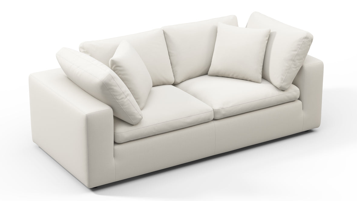 Sky - Sky Two Seater Sofa, Oatmeal Brushed Weave