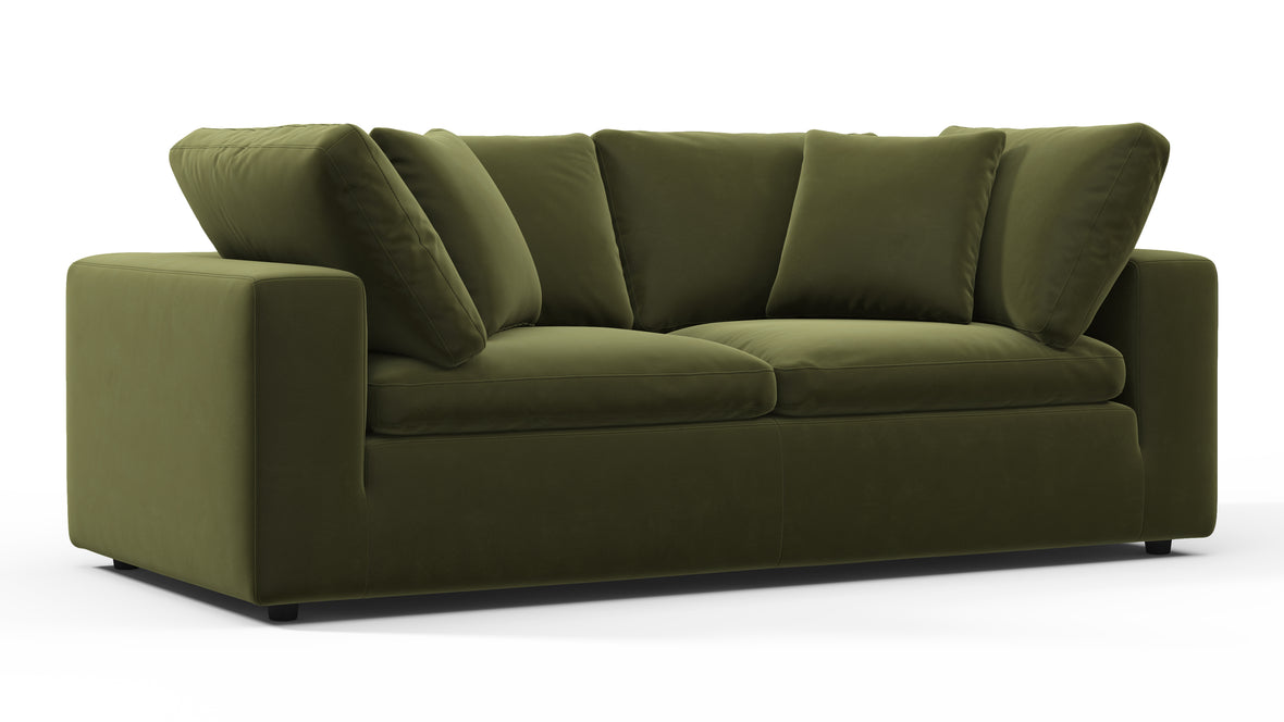 Sky - Sky Two Seater Sofa, Spruce Luxe Velvet