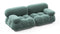 Belia - Belia Two Seater Sofa, Jadeite Luxe Velvet