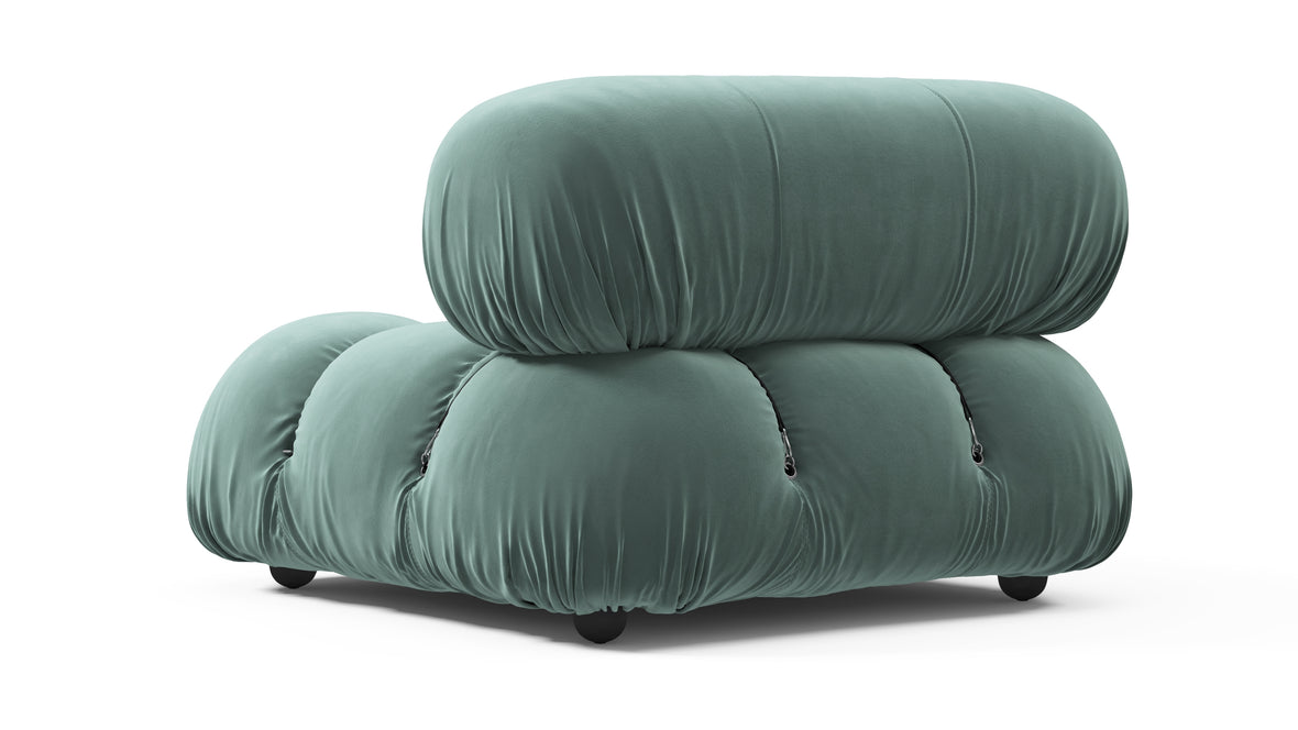 Belia - Belia Module, Left Arm, Jadeite Luxe Velvet