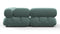 Belia - Belia Sectional, Small Left Corner, Jadeite Luxe Velvet