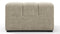 Tufted - Tufted Module, Right Arm, Beige Gray Chenille