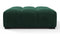 Tufty - Tufty Ottoman, Forest Green Chenille