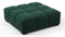 Tufty - Tufty Ottoman, Forest Green Chenille