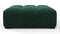 Tufty - Tufty Ottoman, Forest Green Chenille