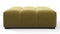 Tufty - Tufty Ottoman, Olive Gold Velvet