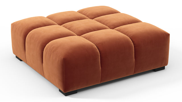 Tufty - Tufty Ottoman, Spice Velvet