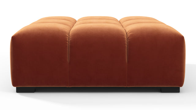 Tufty - Tufty Ottoman, Spice Velvet