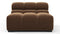 Tufted - Tufted Module, Armless, Mocha Velvet