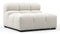 Tufted - Tufted Module, Armless, Oatmeal Brushed Weave