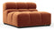 Tufted - Tufted Module, Armless, Spice Velvet