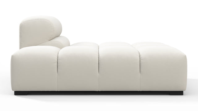 Tufted - Tufted Module, Left Chaise, Armless, Oatmeal Brushed Weave