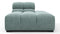 Tufted - Tufted Module, Right Chaise, Armless, Cerulean Chenille