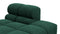 Tufted - Tufted Module, Right Chaise, Armless, Forest Green Chenille