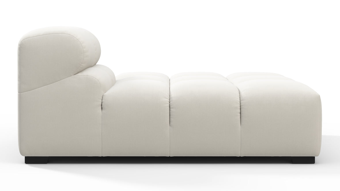 Tufted - Tufted Module, Right Chaise, Armless, Oatmeal Brushed Weave