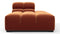 Tufted - Tufted Module, Right Chaise, Armless, Spice Velvet