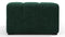 Tufted - Tufted Module, Left Corner, Forest Green Chenille