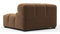 Tufted - Tufted Module, Left Corner, Mocha Velvet