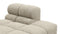 Tufted - Tufted Module, Right End, Armless, Beige Gray Chenille