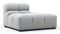 Tufted - Tufted Module, Right End, Armless, Light Gray Wool