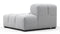 Tufted - Tufted Module, Right End, Armless, Light Gray Wool