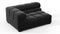 Tufted - Tufted Module, Large Left Corner, Black Velvet