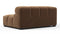 Tufted - Tufted Module, Large Left Corner, Mocha Velvet