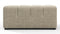 Tufted - Tufted Module, Large Right Corner, Beige Gray Chenille