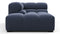 Tufted - Tufted Module, Left Corner Half, Royal Blue Wool