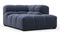 Tufted - Tufted Module, Right Corner Half, Royal Blue Wool