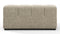 Tufted - Tufted Module, Deep Large Right Arm, Beige Gray Chenille