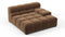 Tufted - Tufted Module, Deep Large Right Arm, Mocha Velvet