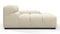 Tufted - Tufted Module, Deep Right Arm, Eggshell Boucle