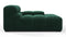 Tufted - Tufted Module, Deep Right Arm, Forest Green Chenille