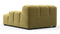 Tufted - Tufted Module, Deep Right Arm, Olive Gold Velvet